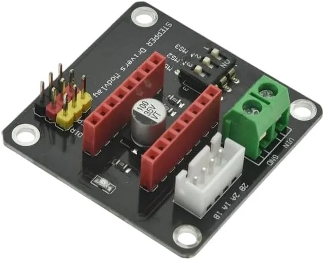 ماژول توسعه درایور موتور پله ای 42، مناسب برای پرینتر سه بعدی، مدل DRV8825 A4988، سازگار با Arduin R3 Ramps1.4، جایگزین درایورهای موتور DC