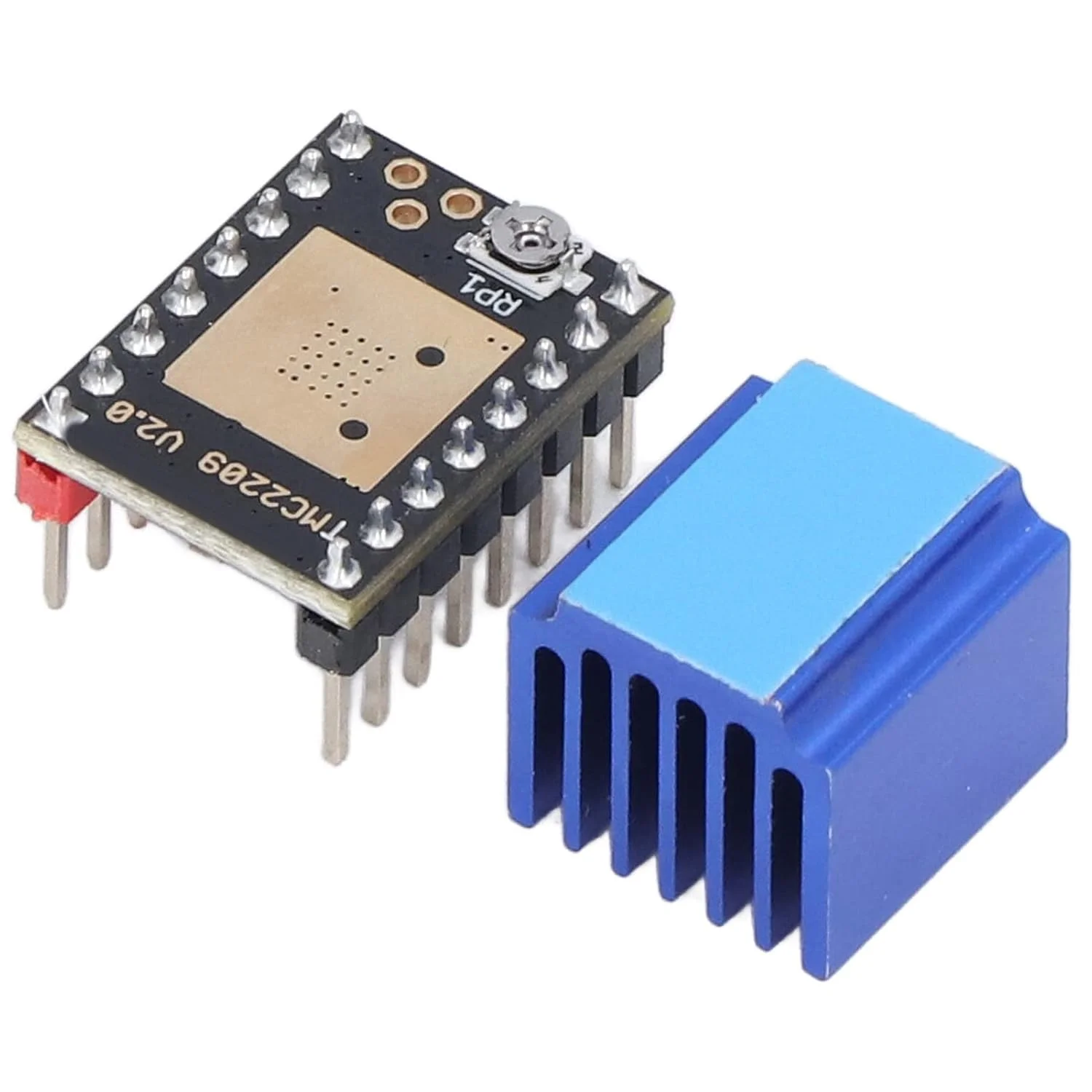 درایور موتور پله ای حالت UART، ماژول فوق العاده بی صدا پرینتر سه بعدی با هیت سینک TMC2209 برای پرینتر سه بعدی