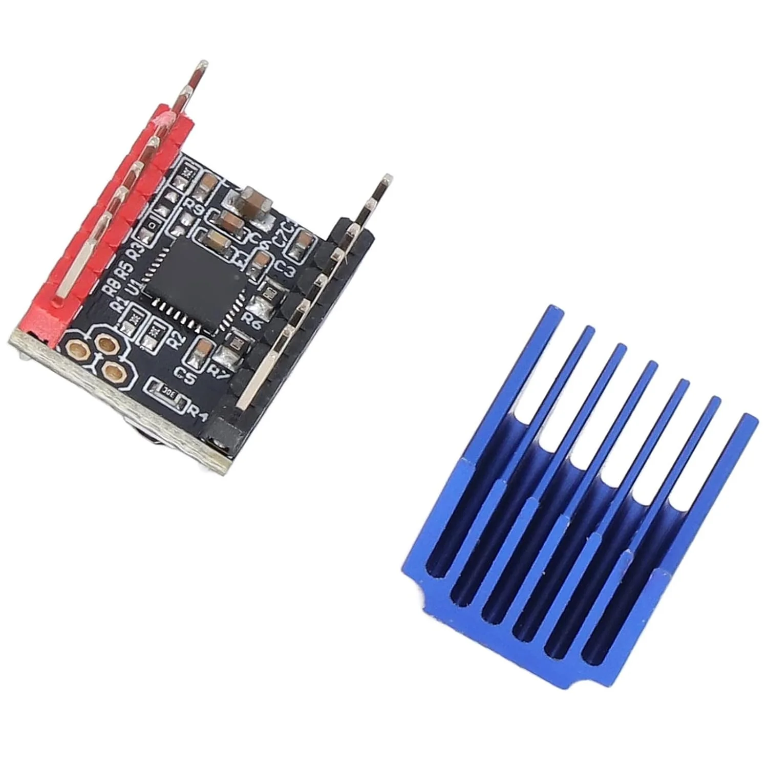 درایور موتور پله ای حالت UART، ماژول فوق العاده بی صدا پرینتر سه بعدی با هیت سینک TMC2209 برای پرینتر سه بعدی