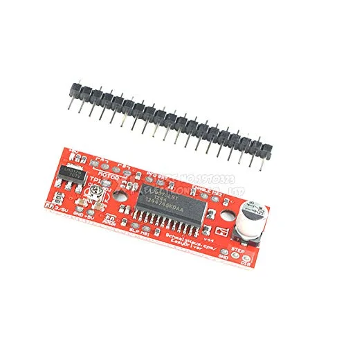 یک عدد ماژول درایور آسان A3967، برد محافظ ماژول درایور موتور پله ای برای 48 x 20 میلی متر الکتریکی جدید