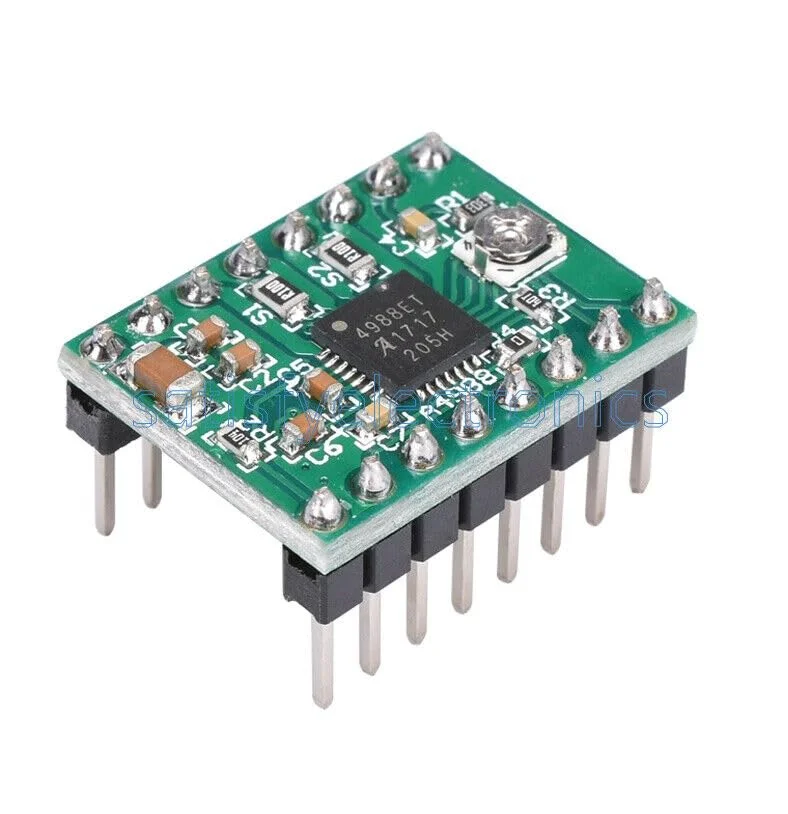 ماژول درایور موتور پله ای A4988 StepStick برای پرینتر سه بعدی Reprap Prus