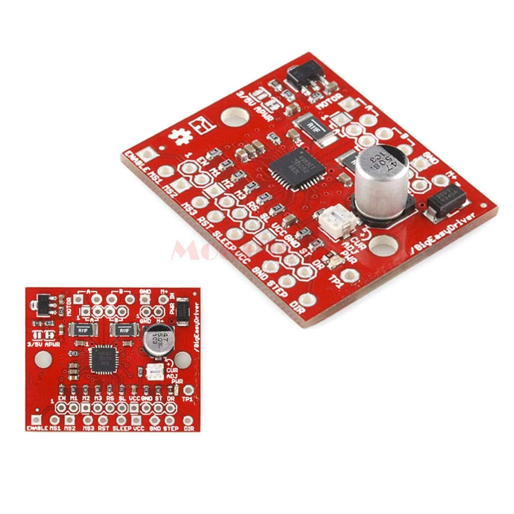 برد درایور موتور پله ای Big Easy Driver Board V1.2 A4988 2A/Phase برای پرینتر سه بعدی، کیت DIY، ماژول برد الکترونیکی PCB