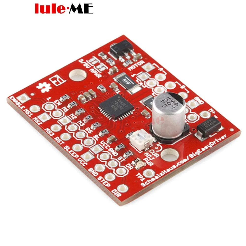برد درایور موتور پله ای Big Easy Driver Board V1.2 A4988 2A/Phase برای پرینتر سه بعدی، کیت DIY، ماژول برد الکترونیکی PCB