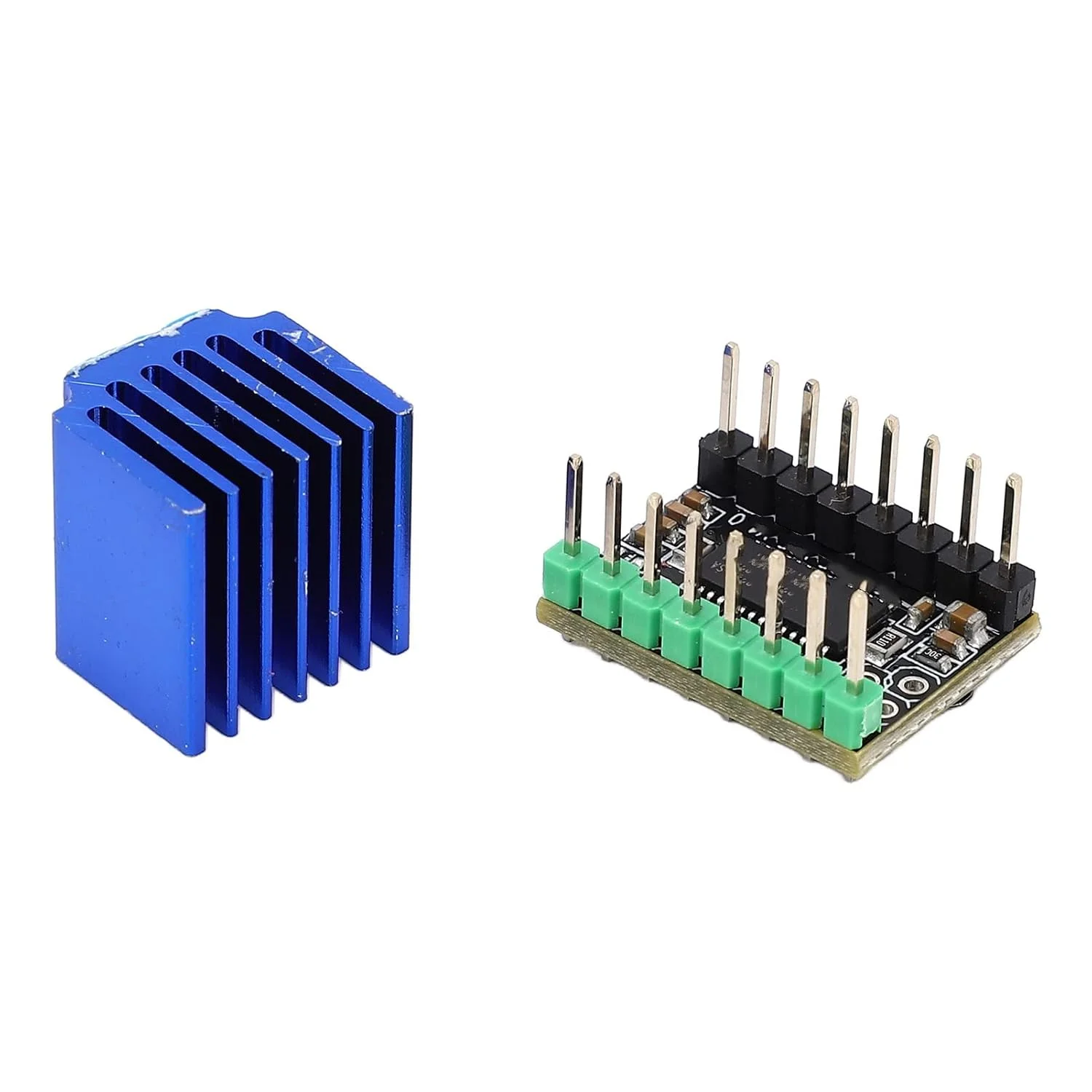 ماژول درایور موتور کوچک استپ با هیت سینک، 256 زیربخش برای علاقه مندان به پرینتر سه بعدی