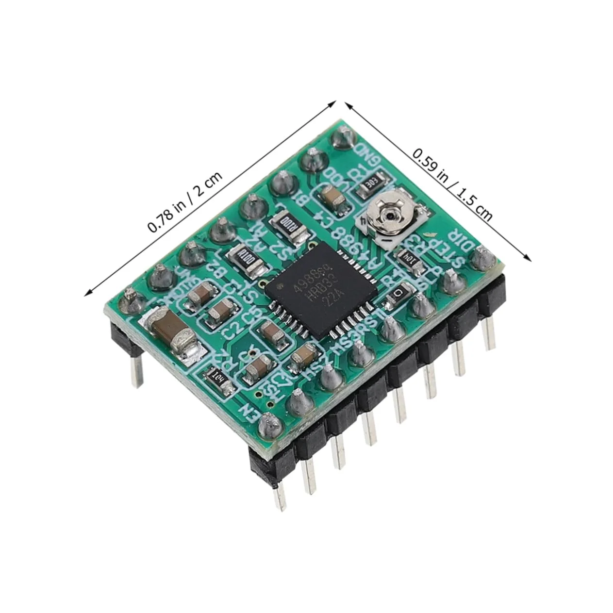 8 عدد ماژول استپر درایور پیک برای پرینترها و کاربردهای CNC با بازدهی بالا و نویز کم، طراحی بهینه