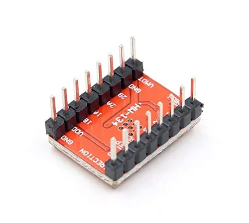 تجهیزات الکتریکی Davitu - قطعات پرینتر سه بعدی CNC، ماژول درایور موتور پله ای Reprap pololu A4988 با هیت سینک برای اتصال رمپ 1.4