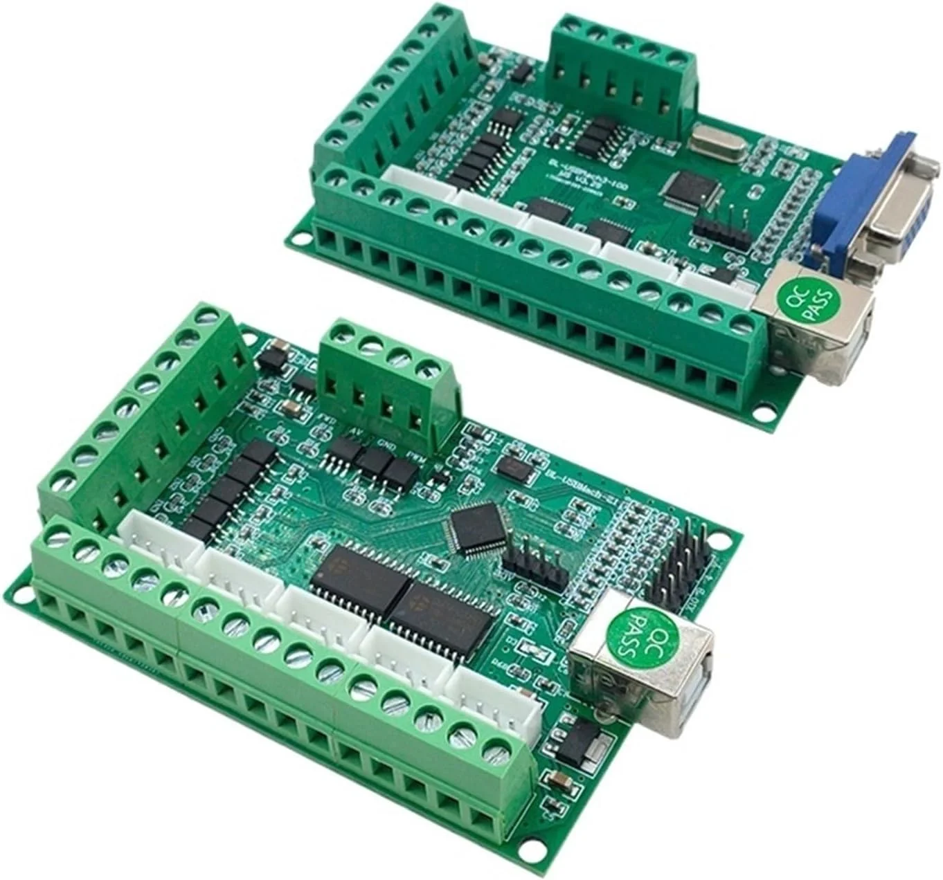 برد درایور CNC USB 100khz برد برک اوت 5 محور رابط درایور کنترلر حرکت با رابط Db15