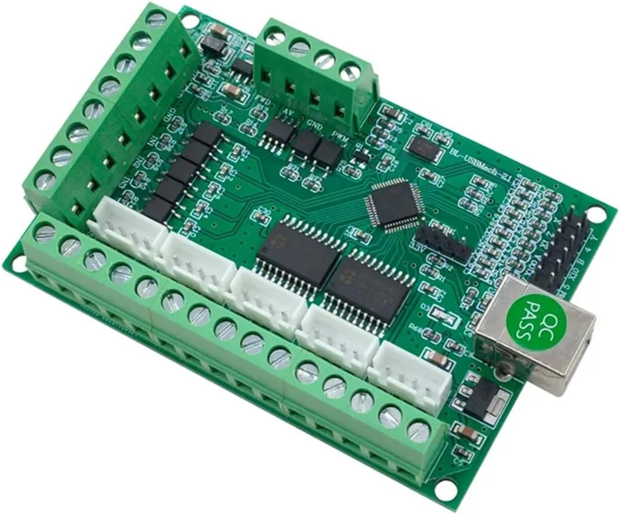 برد درایور، برد توسعه، CNC USB 100khz 5 محور، رابط کنترلر حرکت درایور