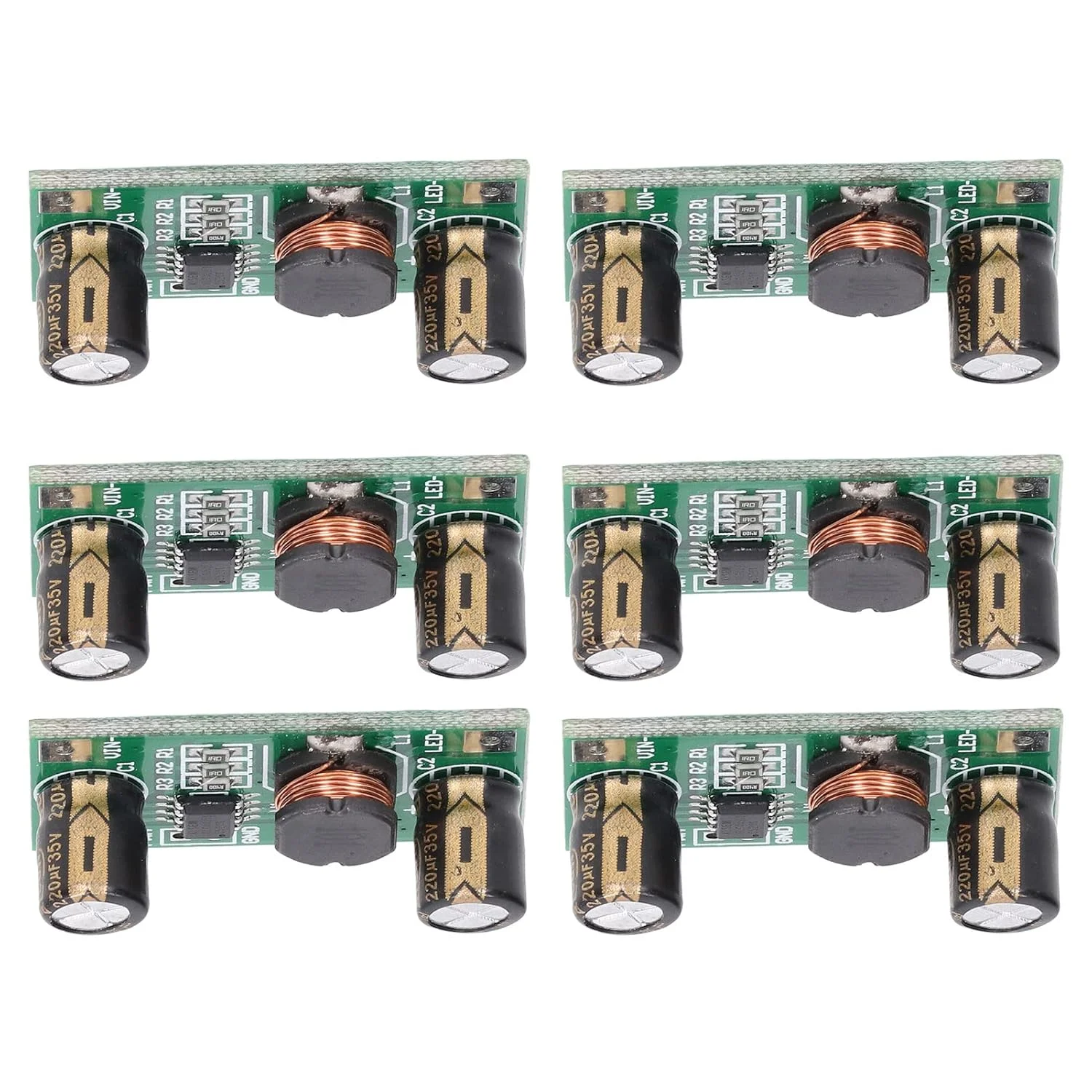 ماژول کنترل PWM LED، ماژول درایور LED جریان ثابت DC، دیمینگ PWM با راندمان بالا برای 1 تا 10 LED 3 واتی، پشتیبانی از ولتاژ گسترده، ترانسفورماتور