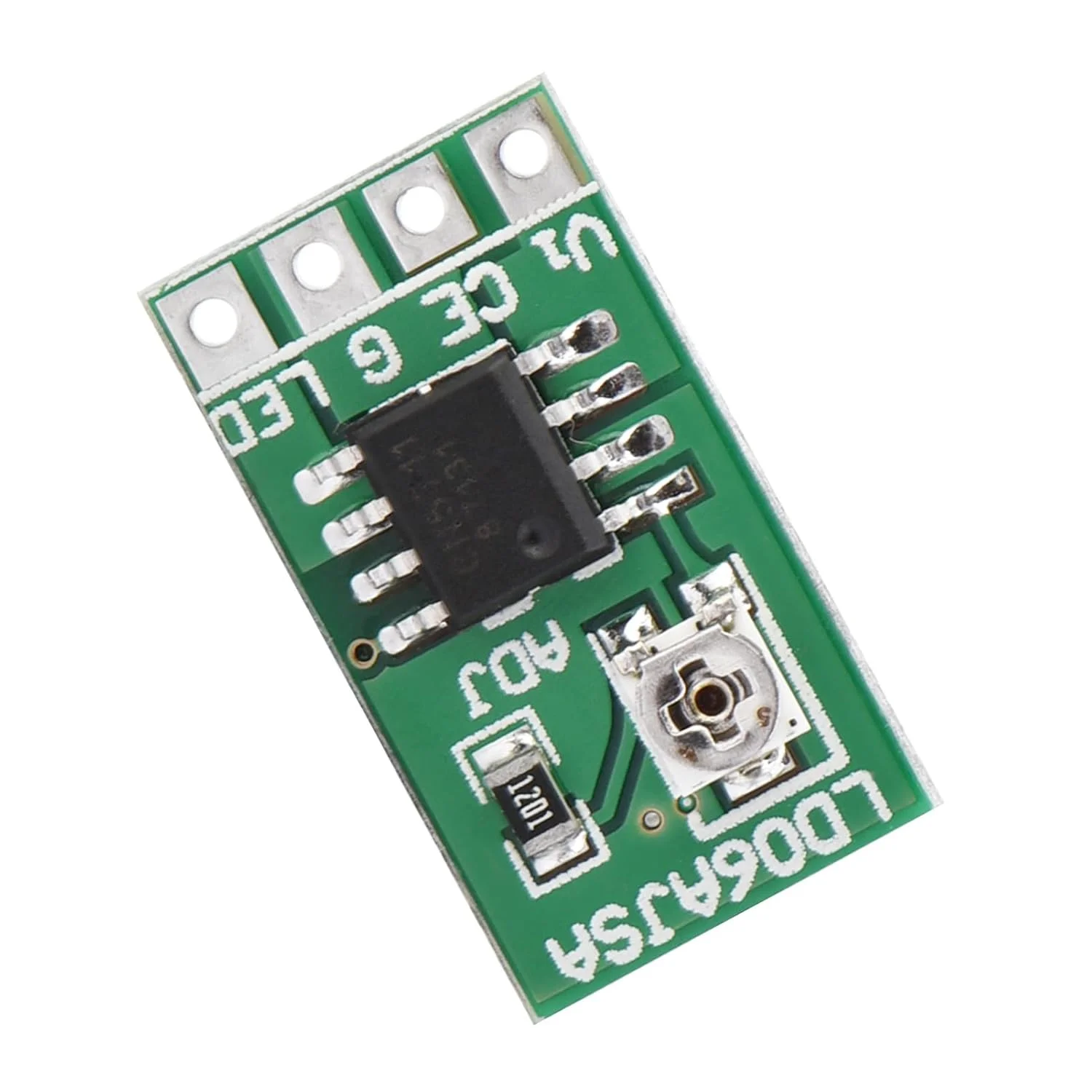 ماژول درایور LED جریان ثابت، برد کنترل PWM DC 3.3V 3.7V 5V 30-1500mA ماژول قابل تنظیم جریان ثابت با جریان بیش از حد برای LED Li Ion