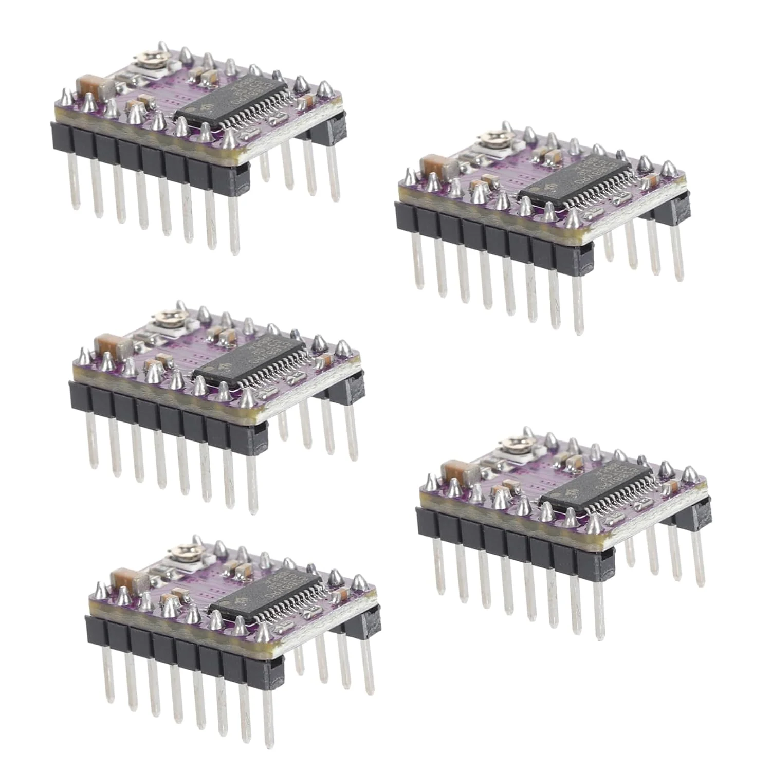 ماژول درایور موتور برای پرینتر سه بعدی، ماژول هیت سینک، رمپز 1.4 A4988