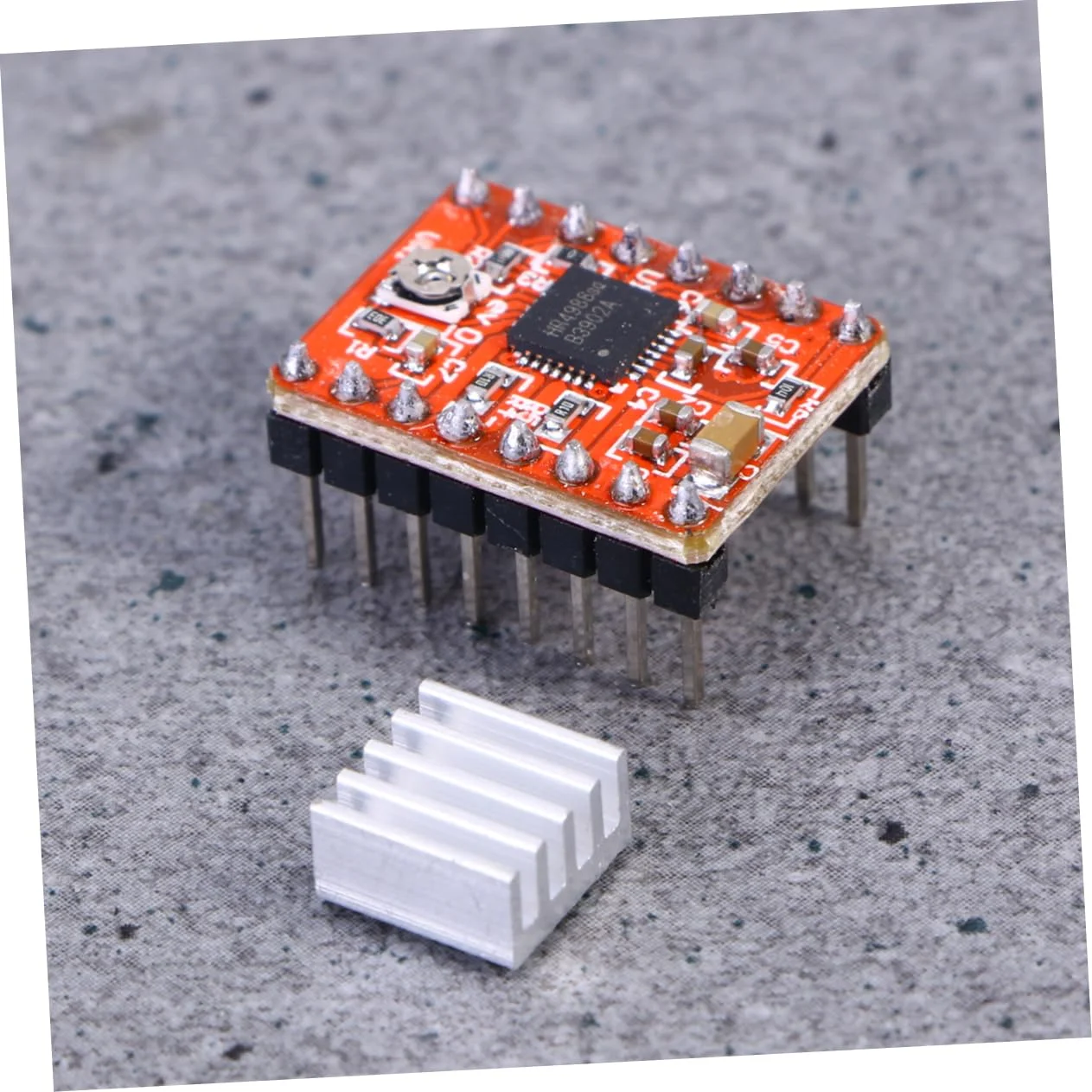 CHILDWEET 3 عددی لوازم جانبی دستگاه CNC پرینتر Reprap، ماژول درایور موتور پله ای با محافظت در برابر دمای بیش از حد و کنترل برش هوشمند