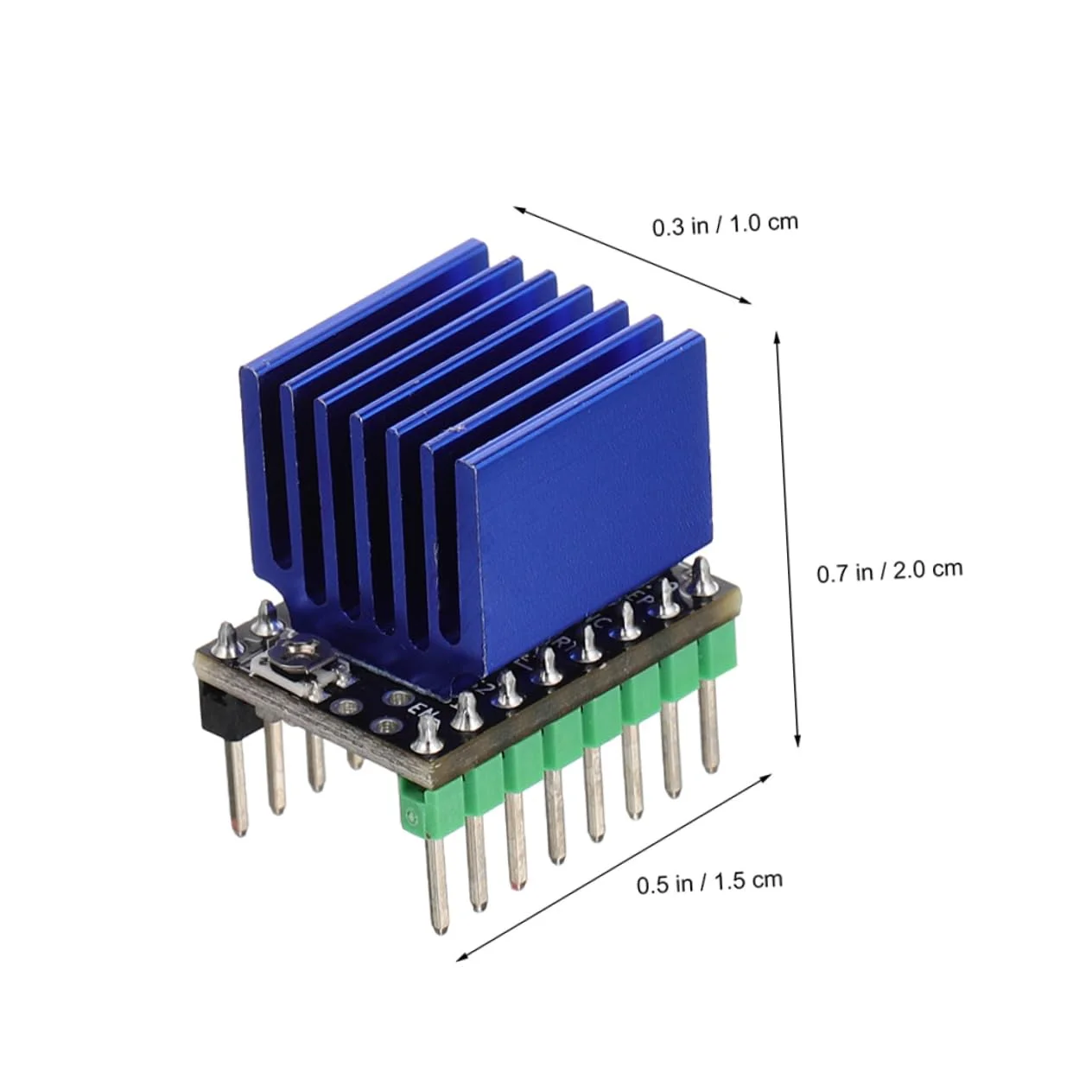 Cabilock 2 ست 5 عددی ماژول درایور موتور 42 فوق العاده میکرو استپینگ برای پرینترها برد کنترلر با عملکرد بالا سازگار با هیت سینک مورد نیاز 5 عدد * 2 Cabilock 2 ست 5 عددی ماژول درایور موتور 42 فوق العاده میکرو استپینگ برای پرینترها برد کنترلر با عملکرد بالا سازگار با هیت سینک مورد نیاز 5 عدد * 2