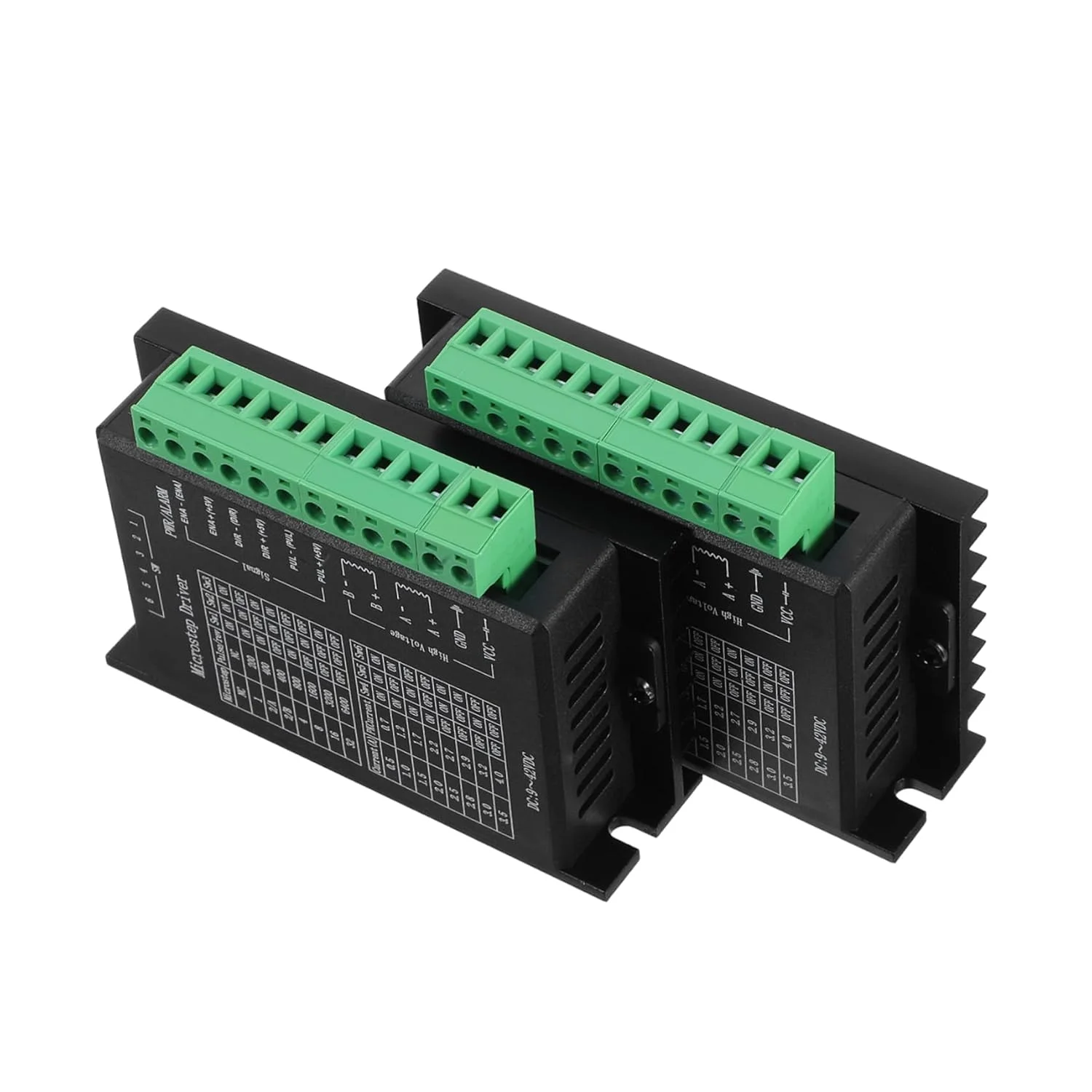 ماژول درایور موتور پله ای 2 عددی برای ماشین های CNC و چاپگرها، کنترل زیربخش برای موتورهای پله ای و اتوماسیون قابل اعتماد