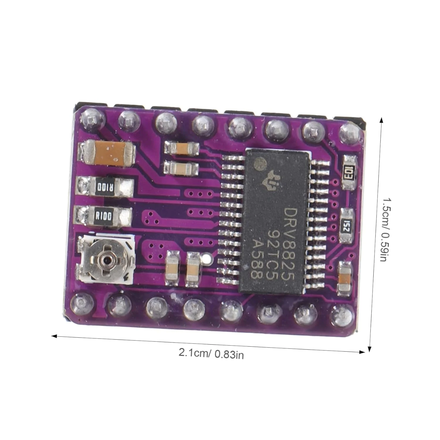 دو عدد درایور موتور پله ای بی صدا برای پرینترها، ماژول با عملکرد بالا، محافظ توقف و فناوری Stealthchop برای عملکرد روان و پایداری بیشتر
