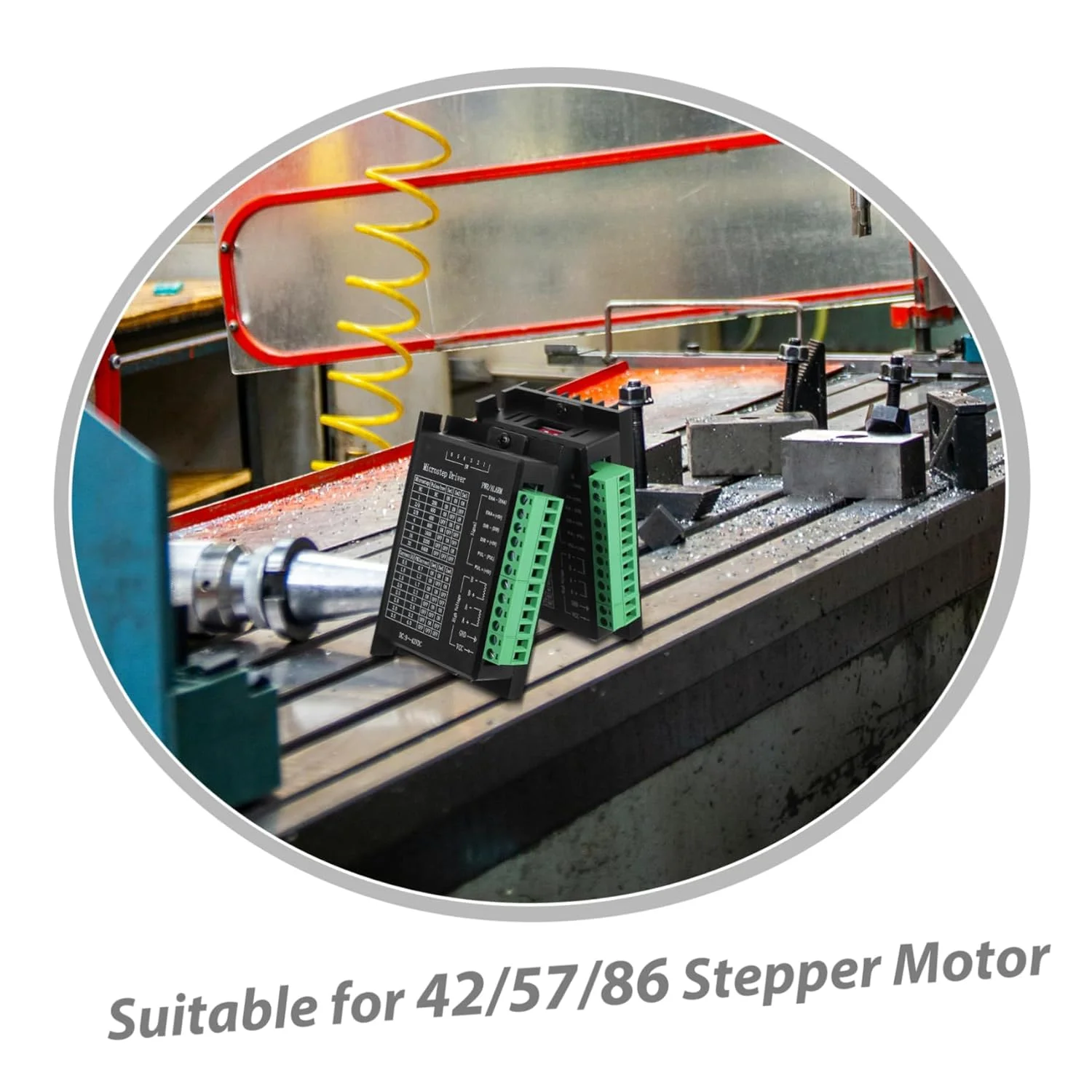 ماژول درایور موتور پله ای 2 عددی برای ماشین های CNC و چاپگرها، کنترل زیربخش برای موتورهای پله ای و اتوماسیون قابل اعتماد
