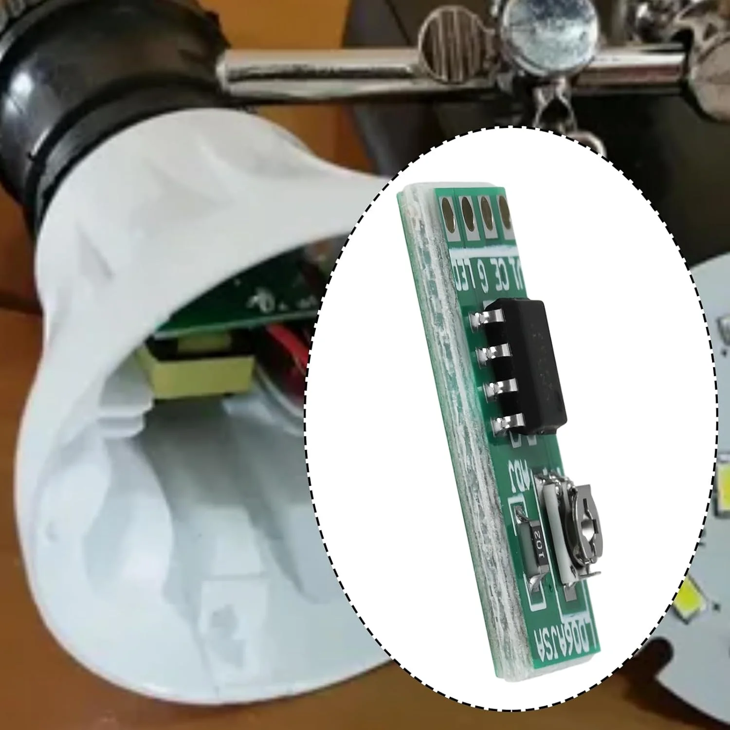 ماژول درایور LED پنج عددی DC 3.3V 3.7V 4.2V برد کنترل PWM سازگار با برنامه های روشنایی DIY ماژول درایور LED پنج عددی DC 3.3V 3.7V 4.2V برد کنترل PWM سازگار با برنامه های روشنایی DIY