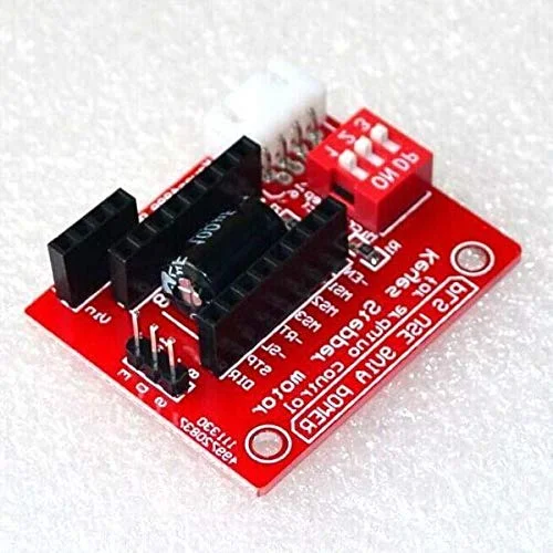 اتوماسیون و کنترل حرکت برد توسعه سپر کنترل درایور موتور پله ای پرینتر سه بعدی A4988 DRV8825 جدید