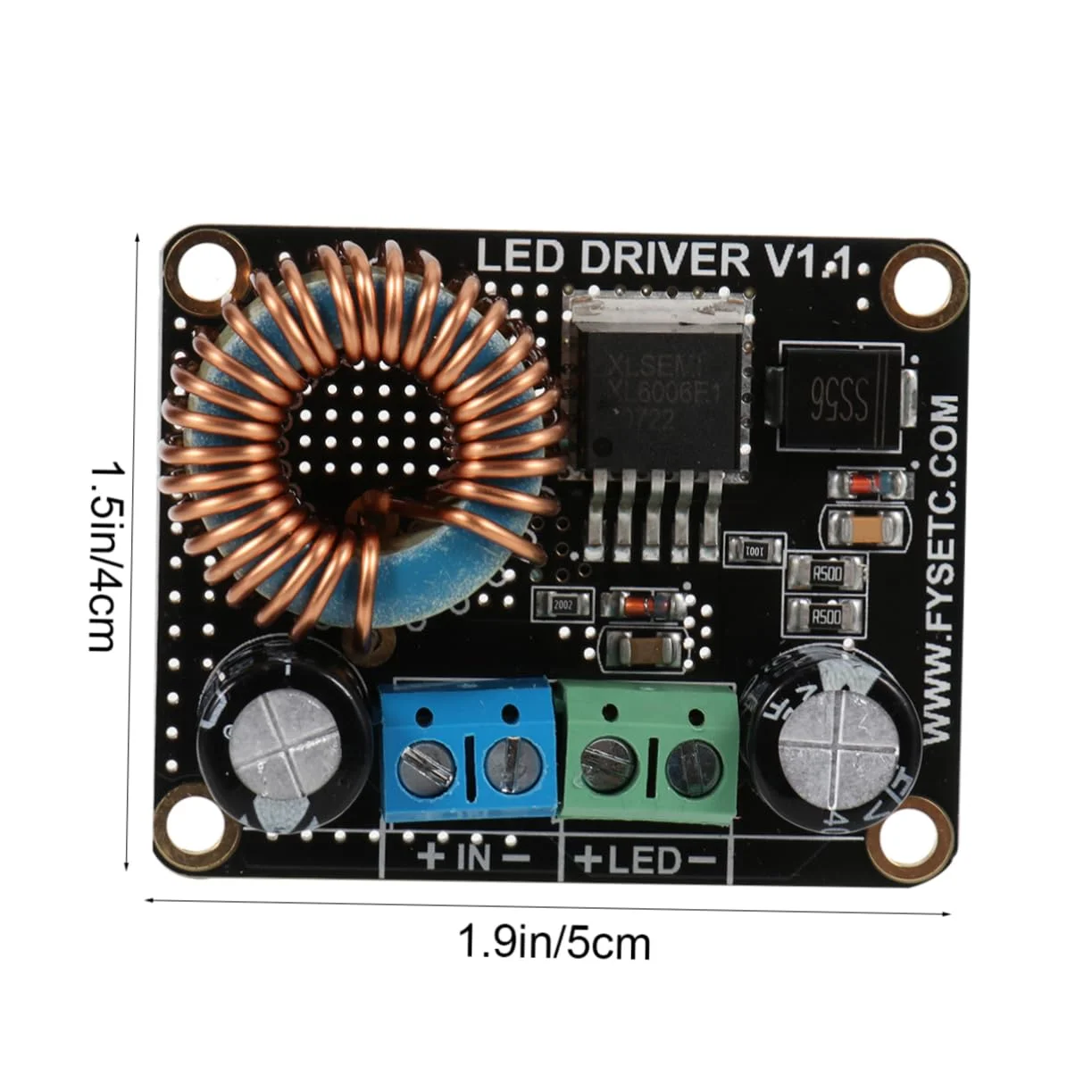 درایور LED افزاینده Artibetter 5-32 ولت، منبع تغذیه برای پرینترهای لایت کیورینگ، محافظت در برابر افزایش دما، استفاده ایمن