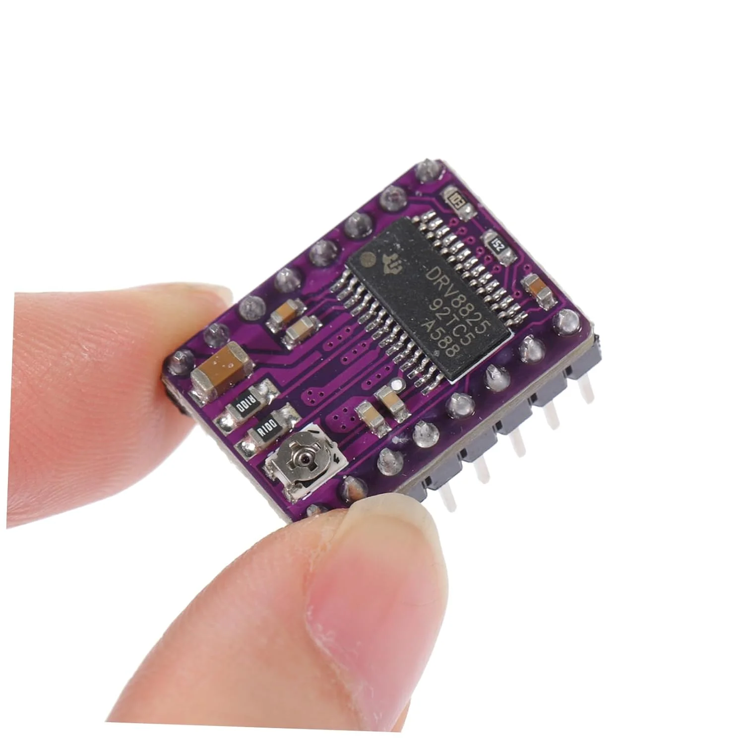 یک بسته هیت سینک ماژول درایور برای پرینترها، ماژول استپر سازگار با Rrerap Ramps و طراحی پایدار برای عملکرد بهبود یافته