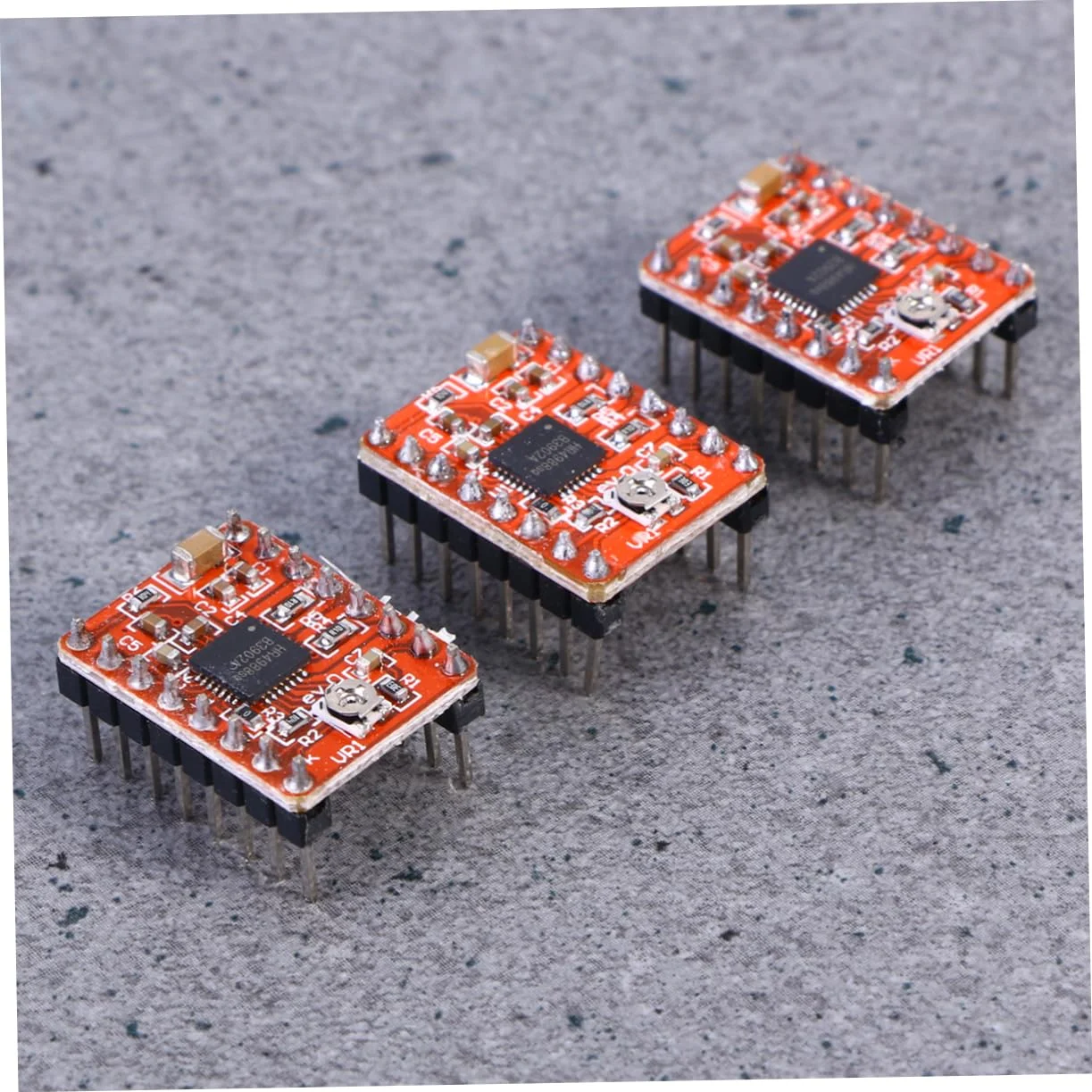 ماژول برد درایور موتور پله ای 3 عددی برای چاپگر با محافظت در برابر دمای بیش از حد و اتصال کوتاه بار به زمین