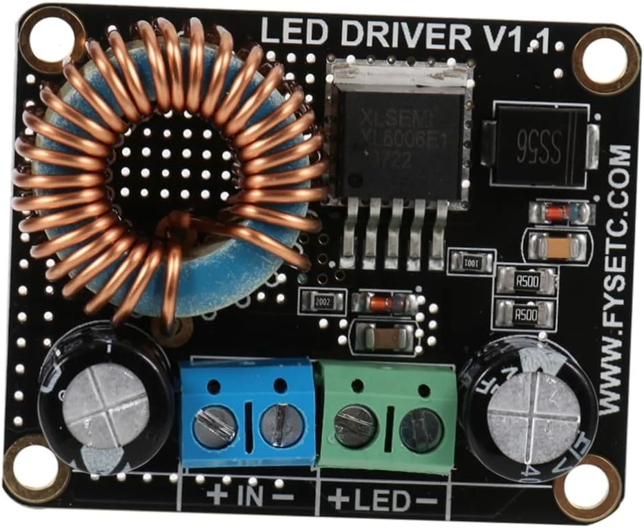 برد درایور جریان ثابت Angoily، ماژول ال ای دی 30 وات، سازگار با لوازم جانبی پرینتر سه بعدی، درایور نور ال ای دی