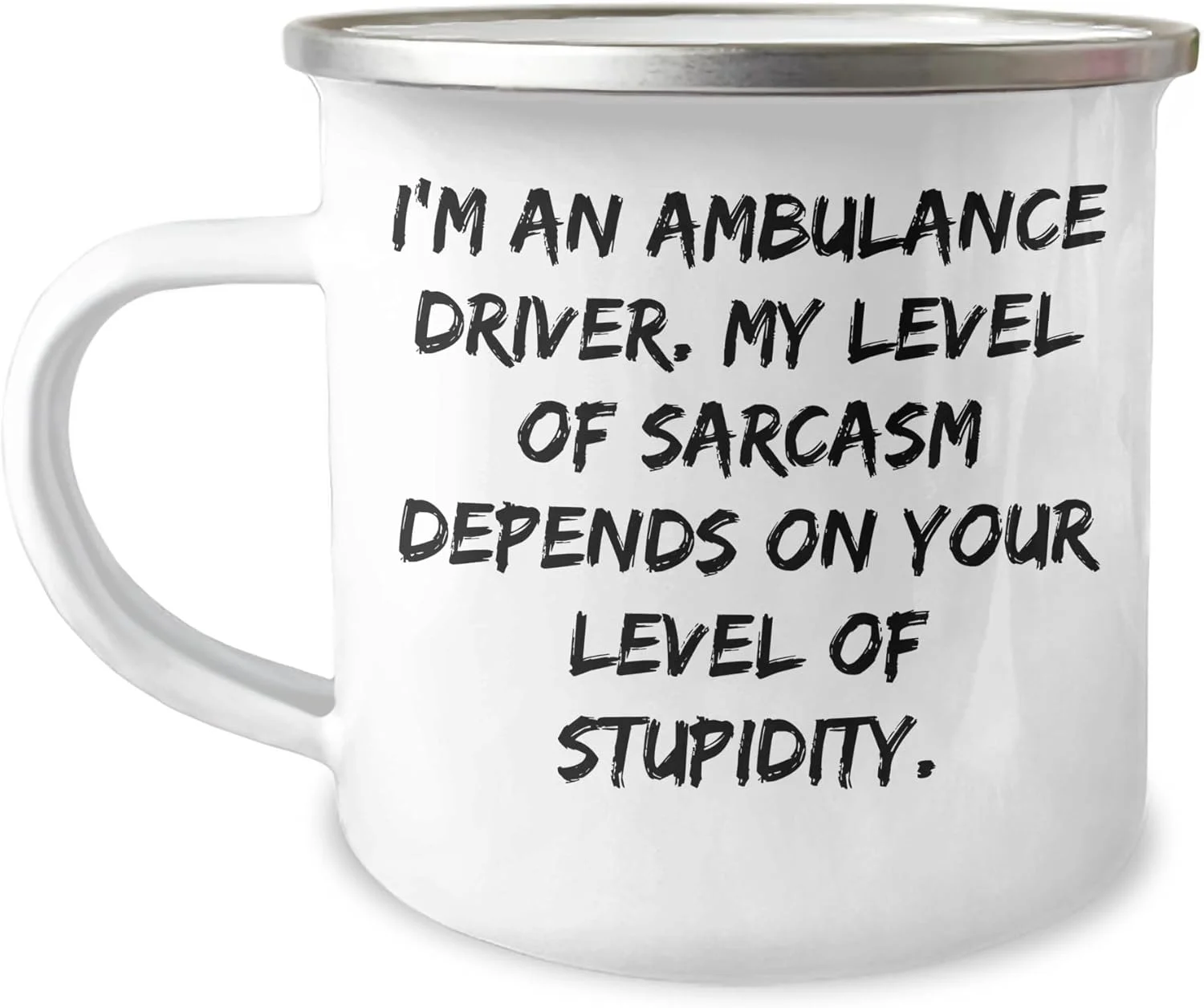 هدیه برای راننده آمبولانس: ماگ های خنده دار و طعنه آمیز برای دوستداران راننده آمبولانس - هدیه از طرف عزیز به راننده آمبولانس در روز ولنتاین - شوخ طبعی راننده آمبولانس