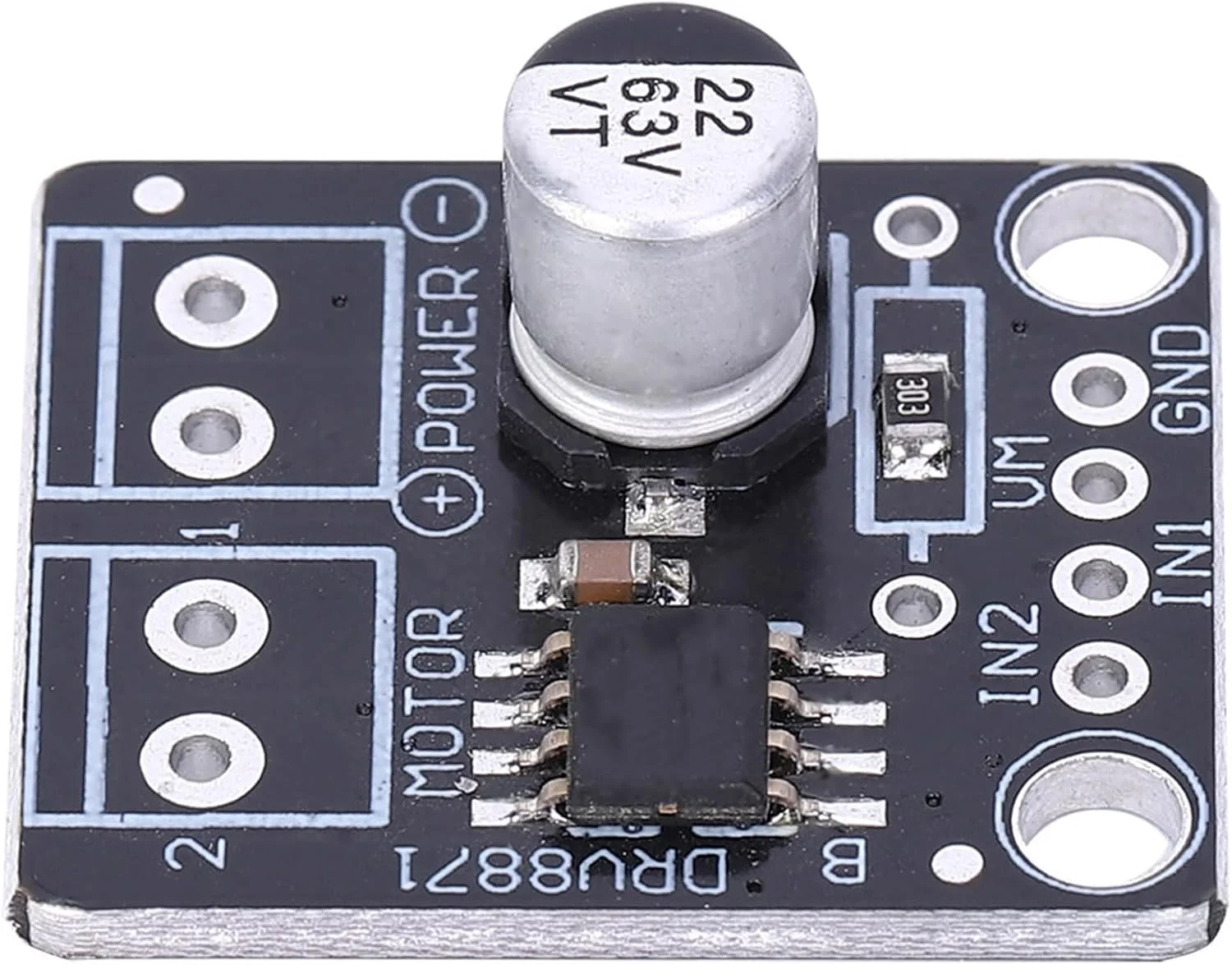 برد درایور موتور DC آکوزون، ماژول درایو DRV8871 BOB با پورت کنترل PWM 3.6A، ایده آل برای چاپگر، لوازم برقی، تجهیزات صنعتی - درایور موتور DC براش