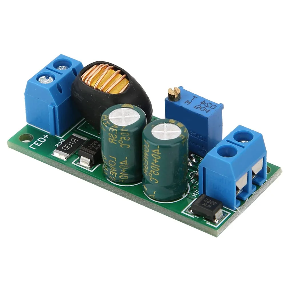 ماژول درایور ال ای دی Akozon مدل LD48AJTA 72W DC 6-50V 1-3A تنظیم کننده PWM مبدل جریان با عملکرد دیمینگ و ال ای دی باز (H 1A 8-50V با ترمینال) (H 1A 8-50V بدون ترمینال) (H 2A 8-36V با ترمینال)