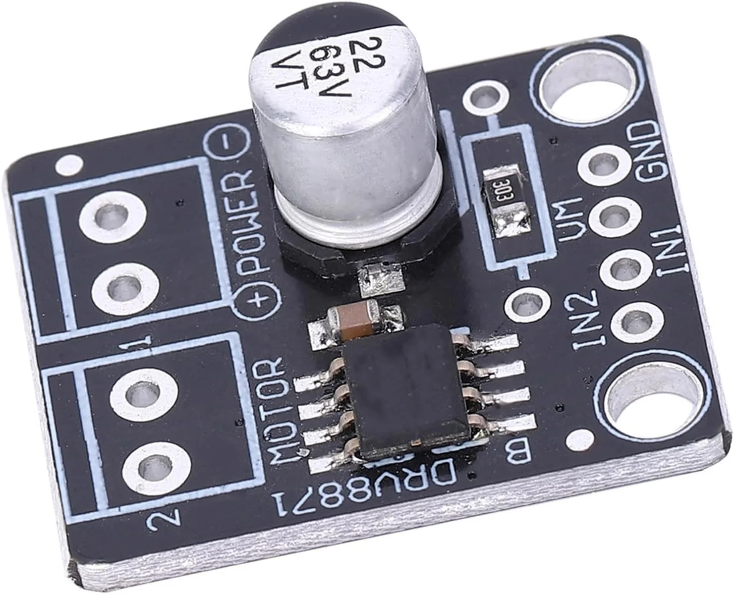 برد درایور موتور DC آکوزون، ماژول درایو DRV8871 BOB با پورت کنترل PWM 3.6A، ایده آل برای چاپگر، لوازم برقی، تجهیزات صنعتی - درایور موتور DC براش