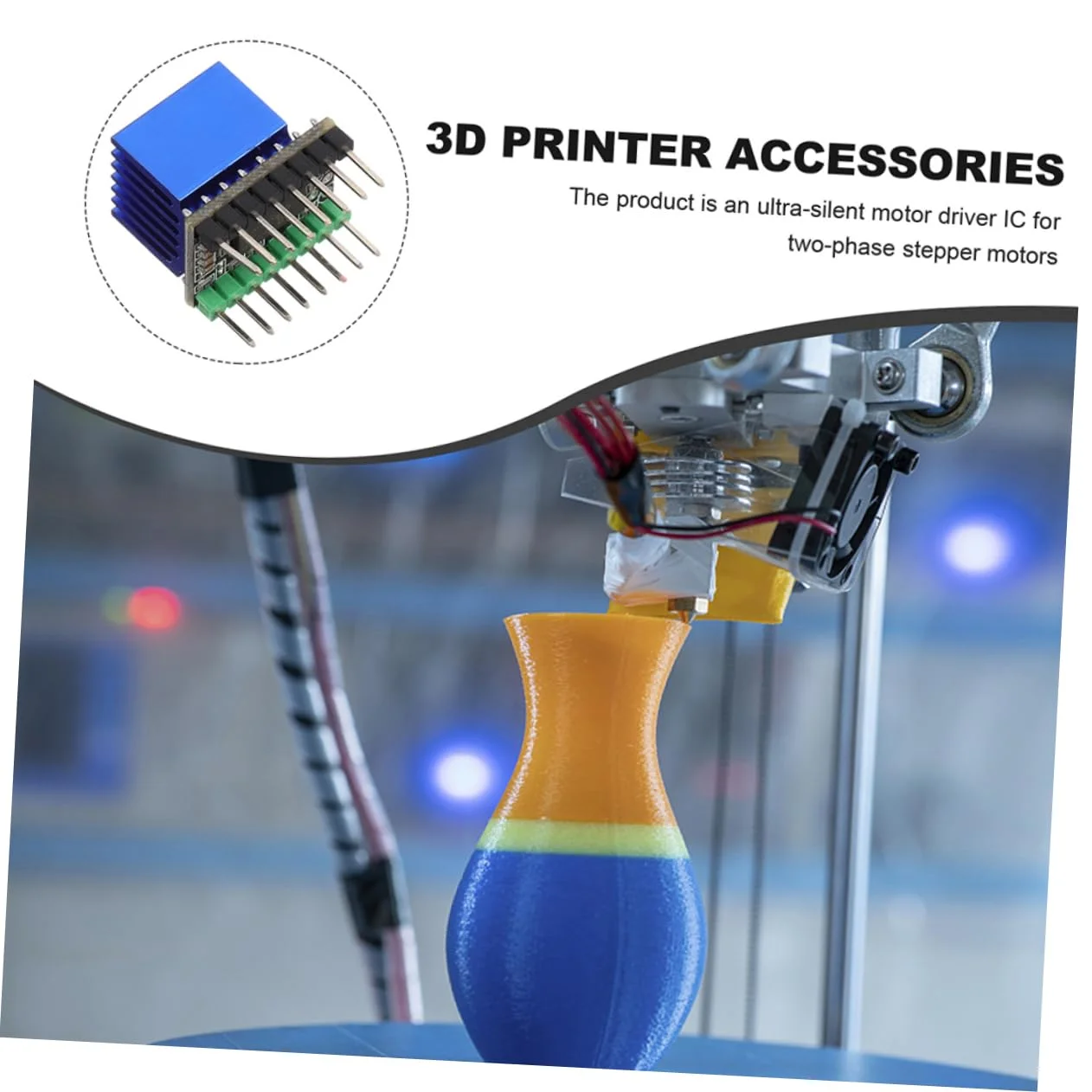 ماژول درایور موتور فوق العاده ABOOFAN، یک مجموعه جایگزین برای پرینترها، کنترل با بازدهی بالا، سازگار با 5 عدد