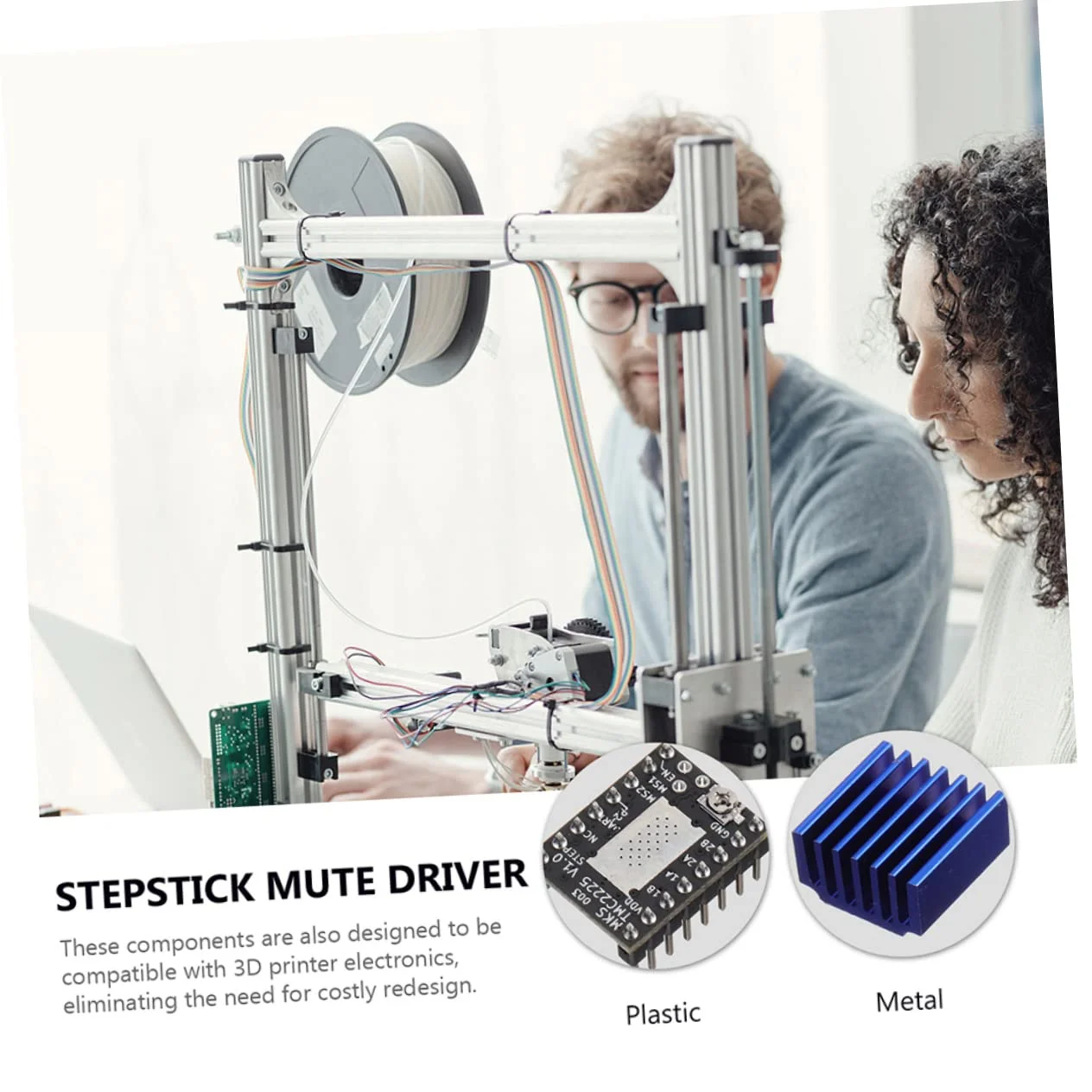 ماژول درایور موتور فوق العاده ABOOFAN، یک مجموعه جایگزین برای پرینترها، کنترل با بازدهی بالا، سازگار با 5 عدد