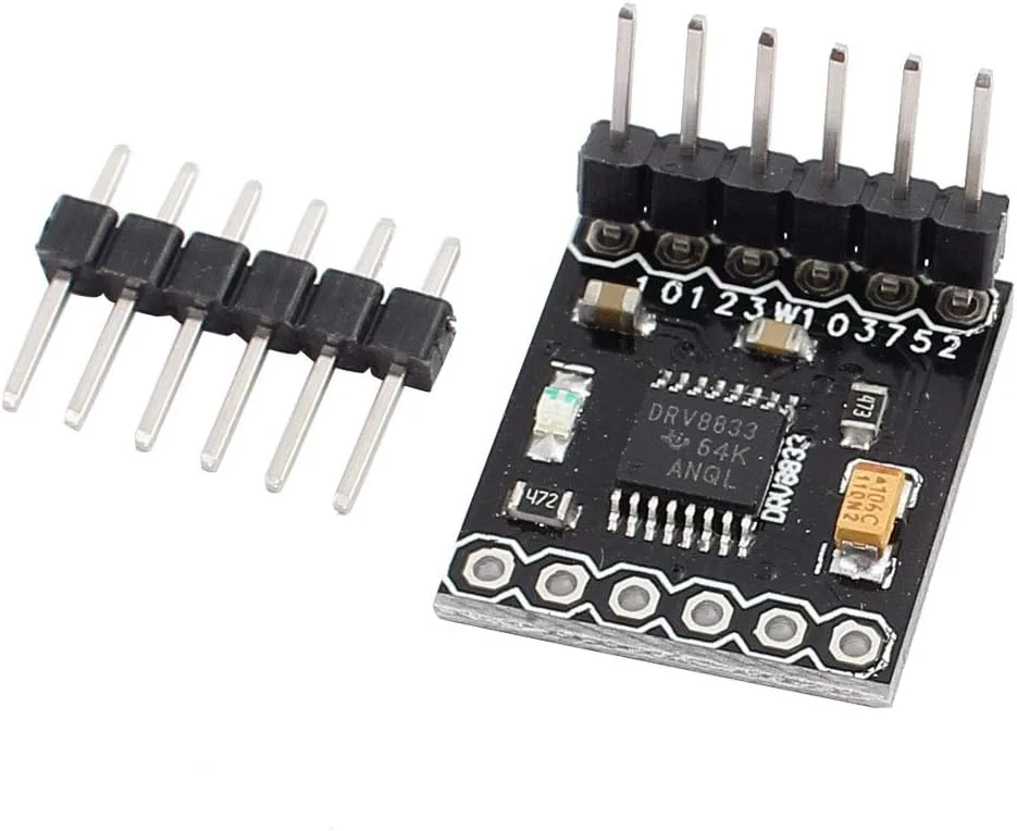 ماژول درایور موتور پله ای DC دو کاناله DRV8833، اندازه کوچک