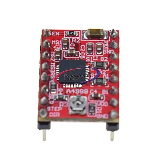 ۵ عدد ماژول درایور موتور پله ای A4988 با هیت سینک برای پرینتر سه بعدی