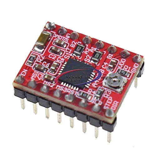 ۵ عدد ماژول درایور موتور پله ای A4988 با هیت سینک برای پرینتر سه بعدی