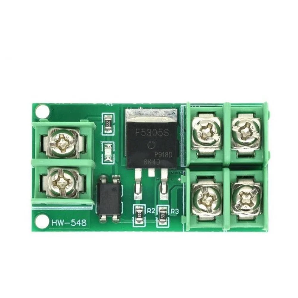 ماژول درایور اثر میدانی MOS، پنل کنترل سوئیچ پالس الکترونیکی DC 5V-36V برای پمپ موتور LED