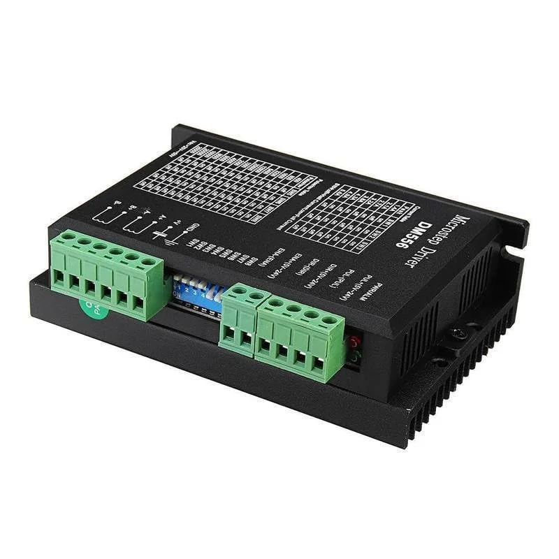 درایور استپ موتور دو فاز 5.6A DC 24-50V 57/86 مدل DM556 برای دستگاه حکاکی سه بعدی