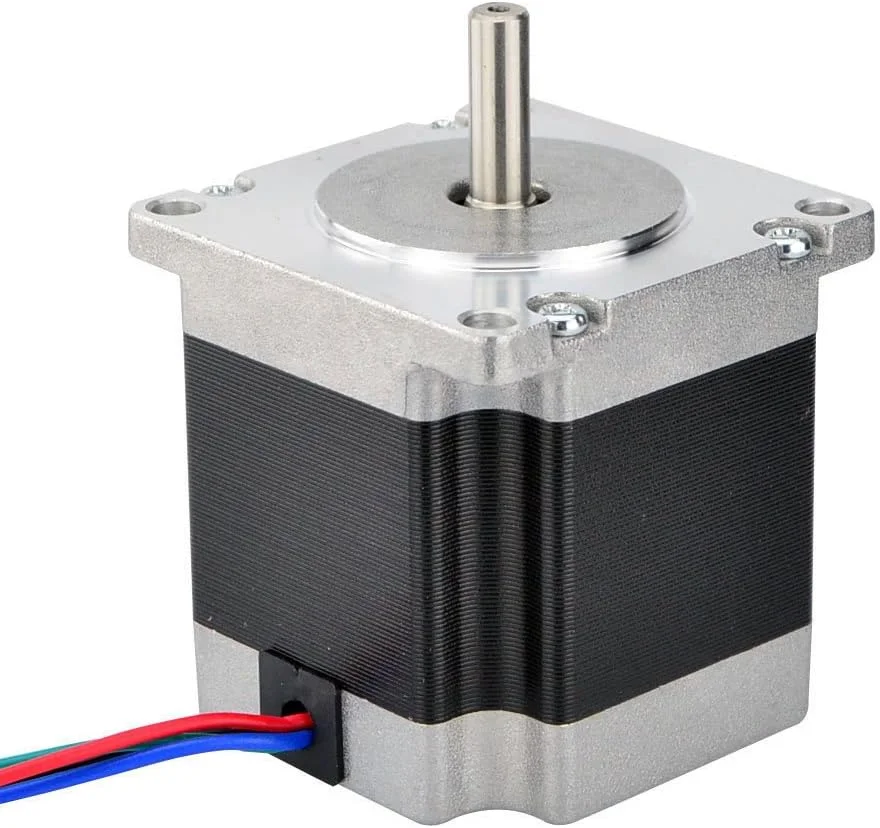 موتور پله ای CNC Nema 23 استپر آنلاین 2.8 آمپر 1.24 نیوتن متر/175.6 اونس اینچ 56 میلی متر دو قطبی برای کیت CNC سرگرمی، 3 عدد