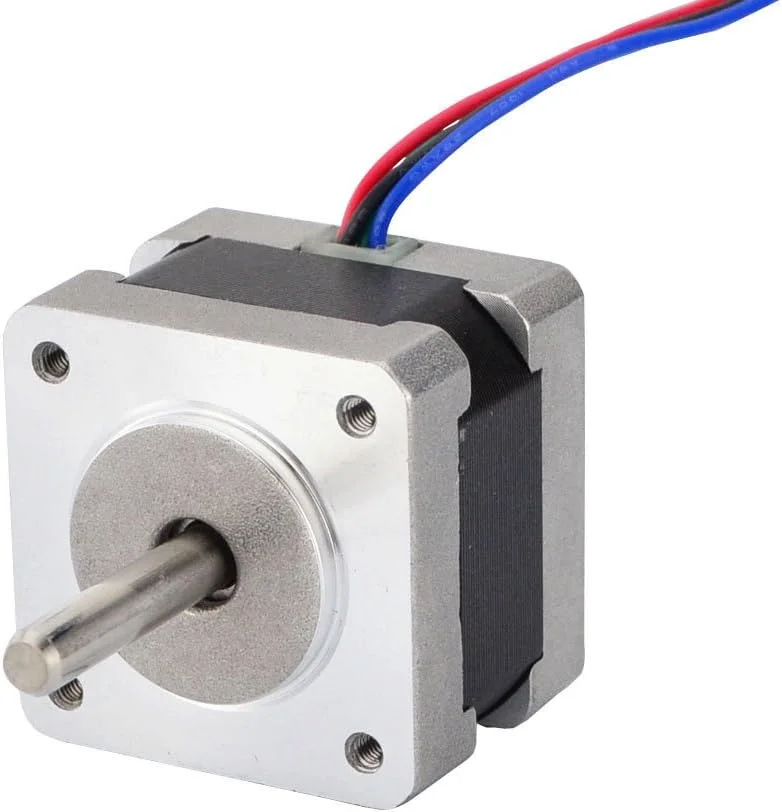 موتور پله ای Nema 14 استپرآنلاین 0.9 درجه (400 پله در هر دور) 0.4 آمپر 11Ncm دوقطبی 4 سیم