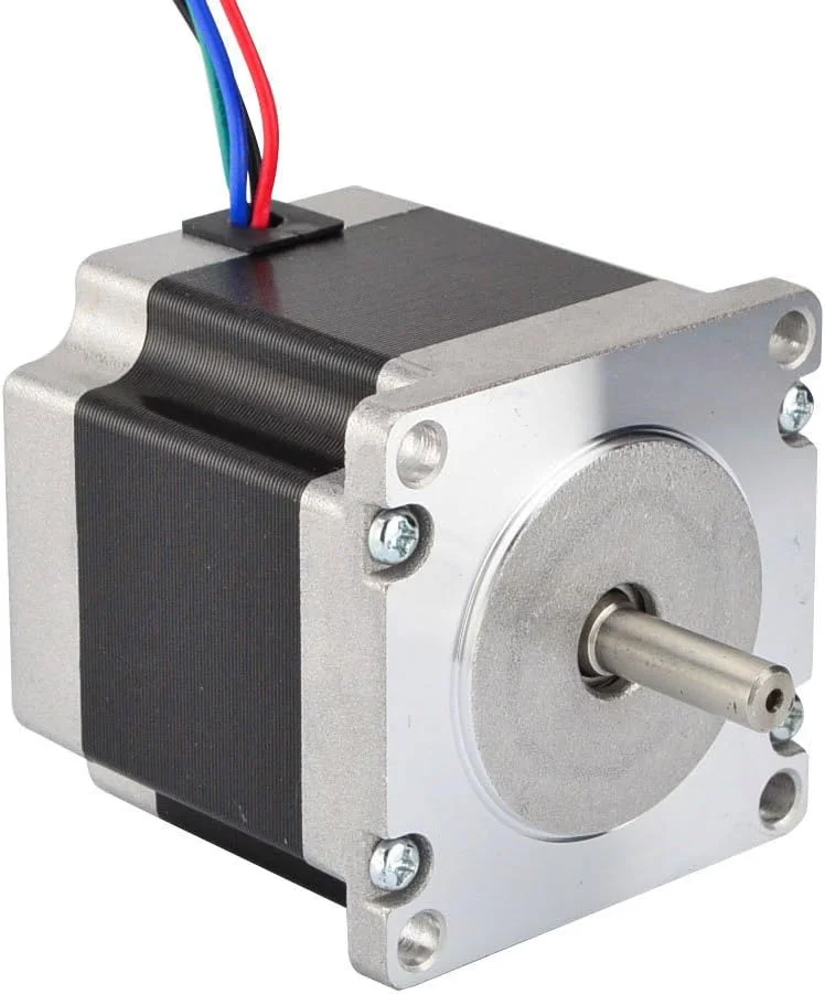 موتور پله ای CNC Nema 23 استپرآنلاین 2.8A 1.24Nm مناسب برای دستگاه فرز CNC