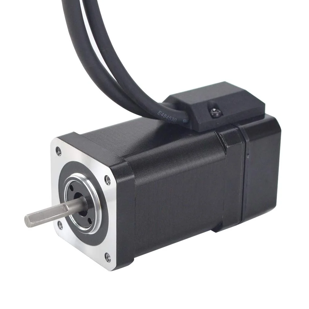 موتور پله ای حلقه بسته Nema 17 سری P استپرآنلاین 72Ncm با انکودر 1000CPR