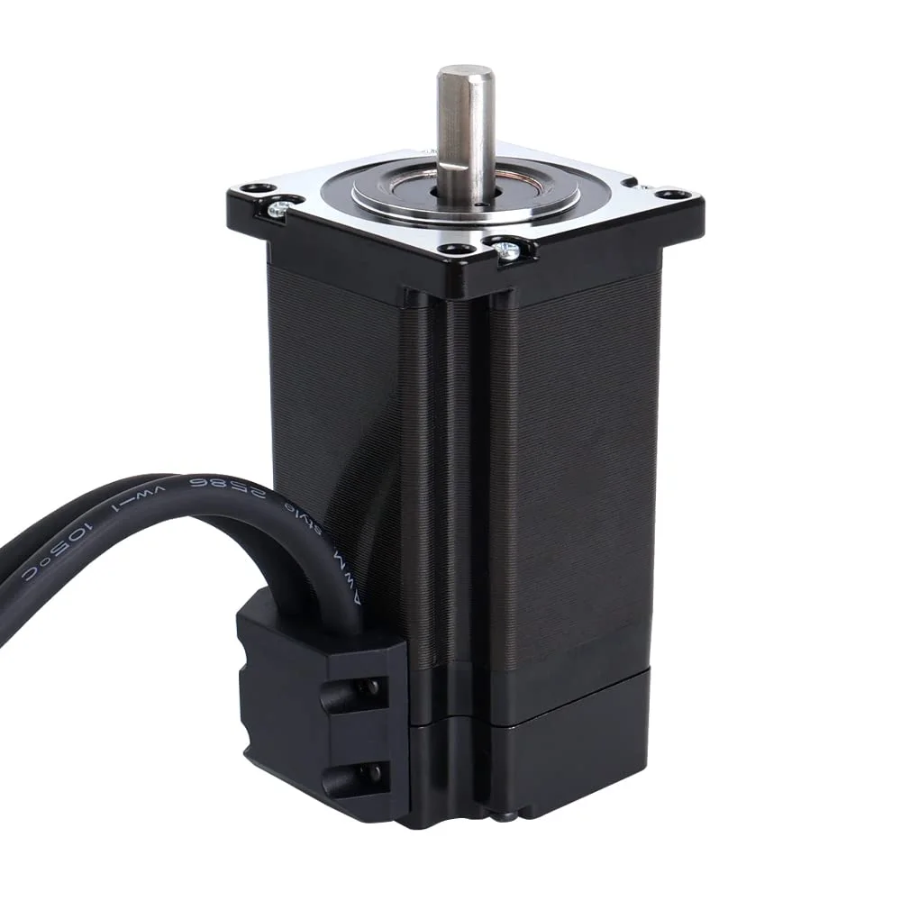 کیت CNC موتور پلهای حلقه بسته STEPPERONLINE تک محور 3.0 نیوتنمتر Nema 24 و درایور پلهای حلقه بسته 0-8.0 آمپر 24-48 ولت DC مدل CL57T V4.1 - تصویر 3 کیت CNC موتور پلهای حلقه بسته STEPPERONLINE تک محور 3.0 نیوتنمتر Nema 24 و درایور پلهای حلقه بسته 0-8.0 آمپر 24-48 ولت DC مدل CL57T V4.1 - تصویر 3