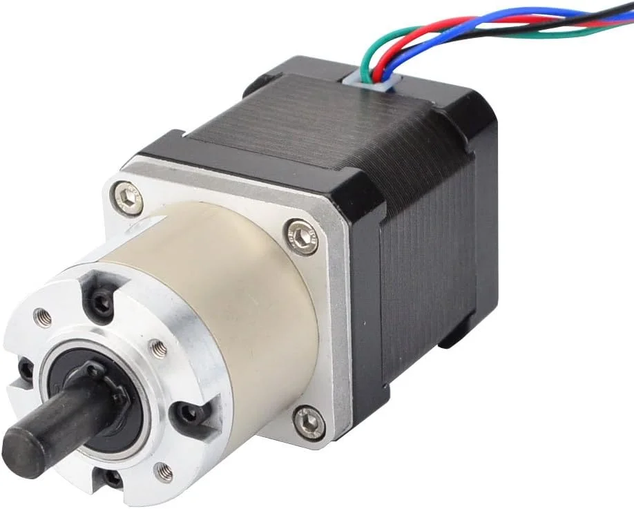 گیربکس سیاره ای 14:1 استپرآنلاین، گشتاور بالا، استپر Nema 17 برای پروژه های DIY، CNC و دوربین