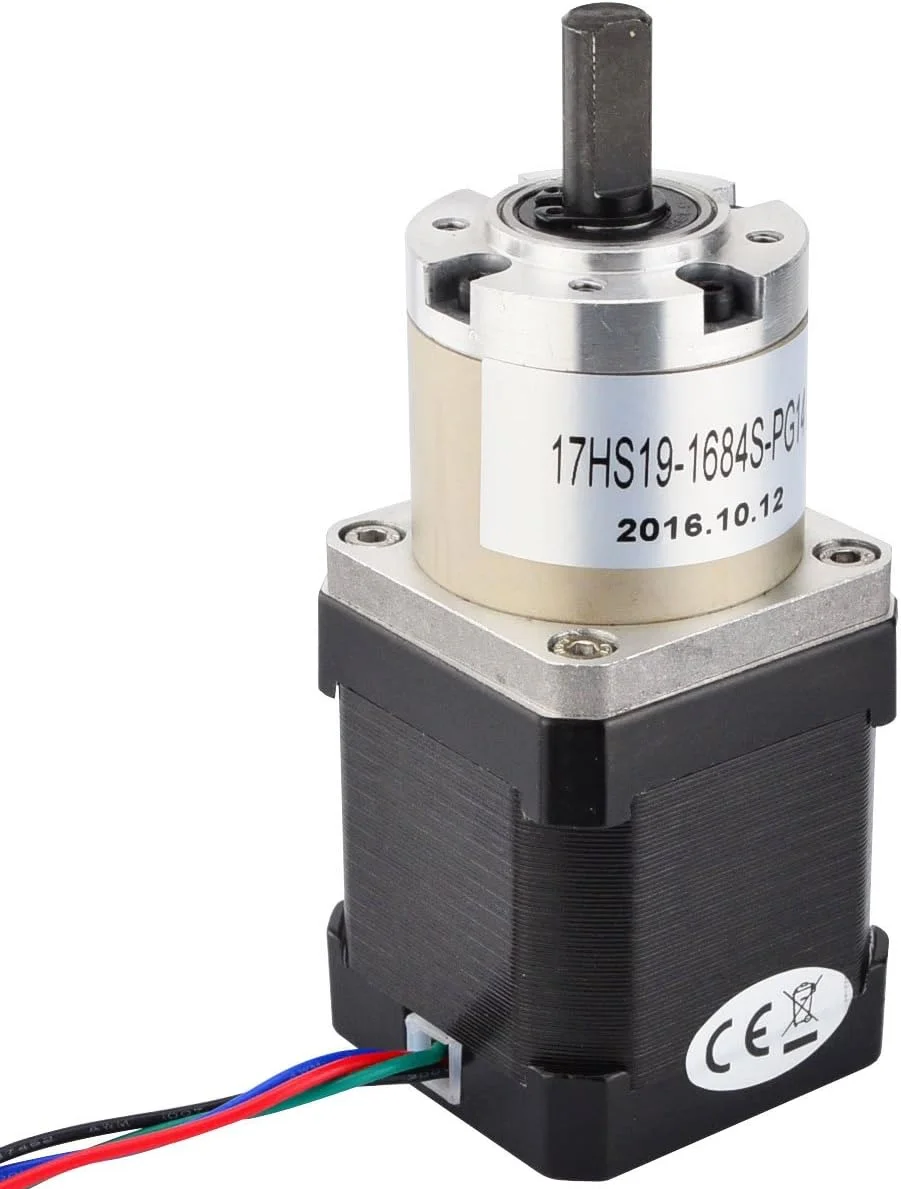 گیربکس سیاره ای 14:1 استپرآنلاین، گشتاور بالا، استپر Nema 17 برای پروژه های DIY، CNC و دوربین