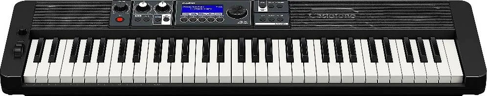 کیبورد قابل حمل 61 کلیدی کاسیو CT-S500 + آداپتور برق، 800 صدا، 37 تُن پیشرفته، 243 استایل، 3 دکمه کنترل پارامتر، سکوئنسر 6 ترکی، USB MIDI، ورودی کمکی، خروجی 1/4 اینچی، مشکی | CT-S500 کیبورد قابل حمل 61 کلیدی کاسیو CT-S500 + آداپتور برق، 800 صدا، 37 تُن پیشرفته، 243 استایل، 3 دکمه کنترل پارامتر، سکوئنسر 6 ترکی، USB MIDI، ورودی کمکی، خروجی 1/4 اینچی، مشکی | CT-S500
