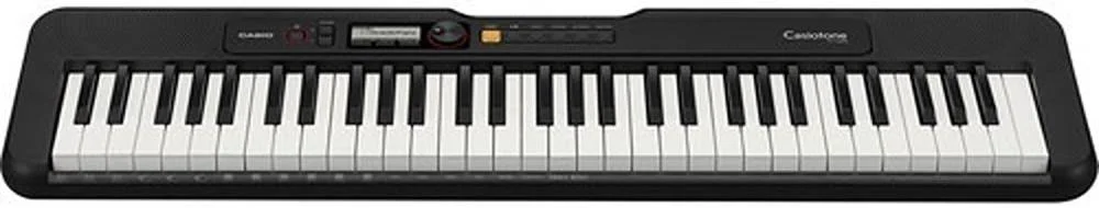 کیبورد قابل حمل 61 کلیدی Casio Casiotone CT-S200BK با 400 صدا، 77 ریتم، حالت موسیقی رقص، USB MIDI، باتری، مشکی | CT-S200BK