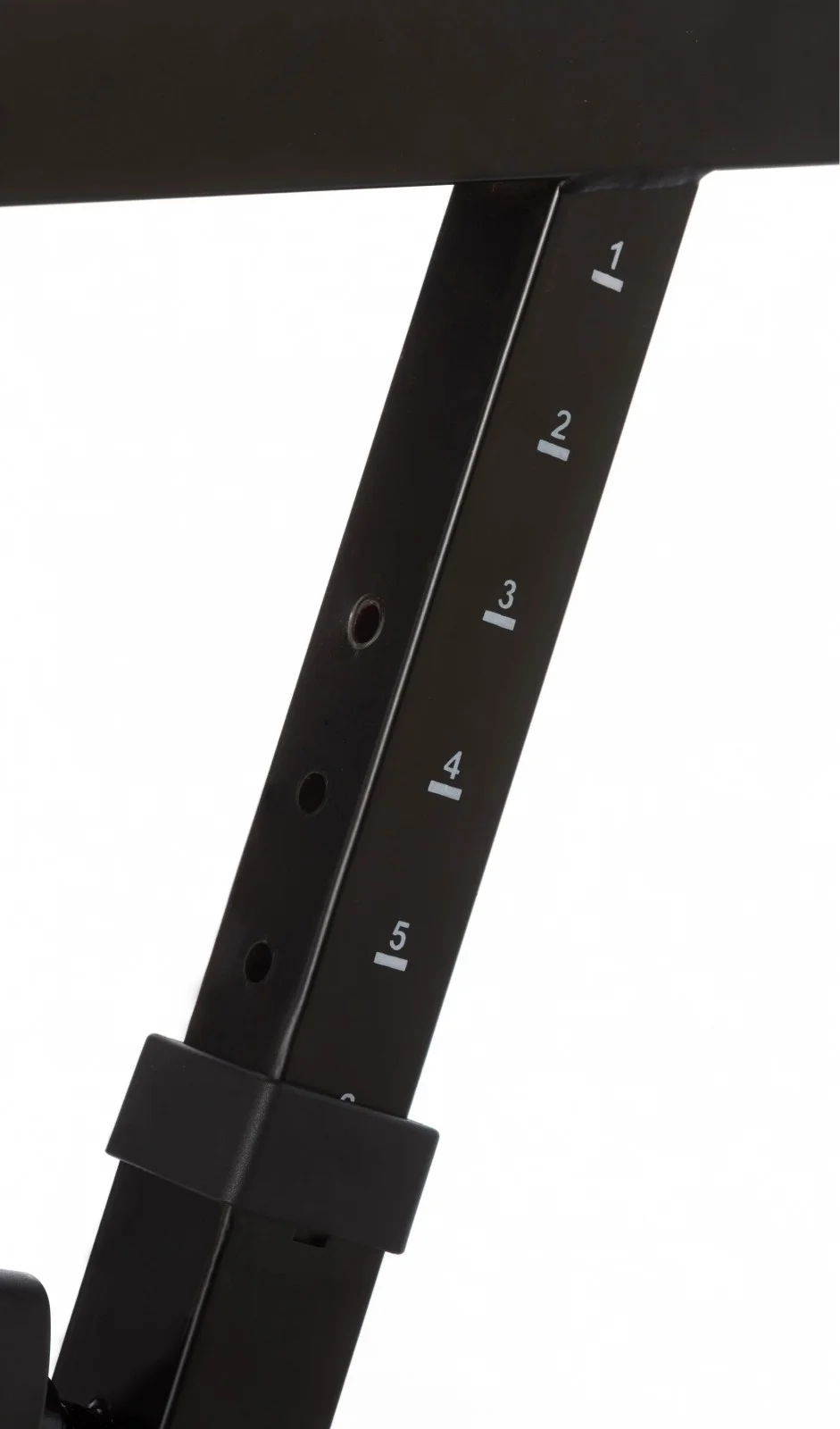 پایه کیبورد و میکسر فولادی Bespeco KSXE، قابل تنظیم در ارتفاع و عرض، دارای دستگیره فنری | KSXE