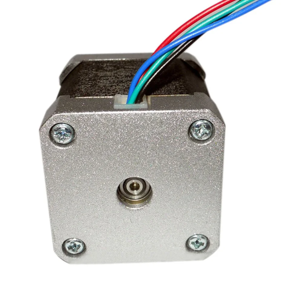 موتور پله ای هیبریدی دو فاز 1.8 درجه 42 میلی متری 12 ولت سایز 17 برای پرینتر سه بعدی، CNC و کنترل دوربین