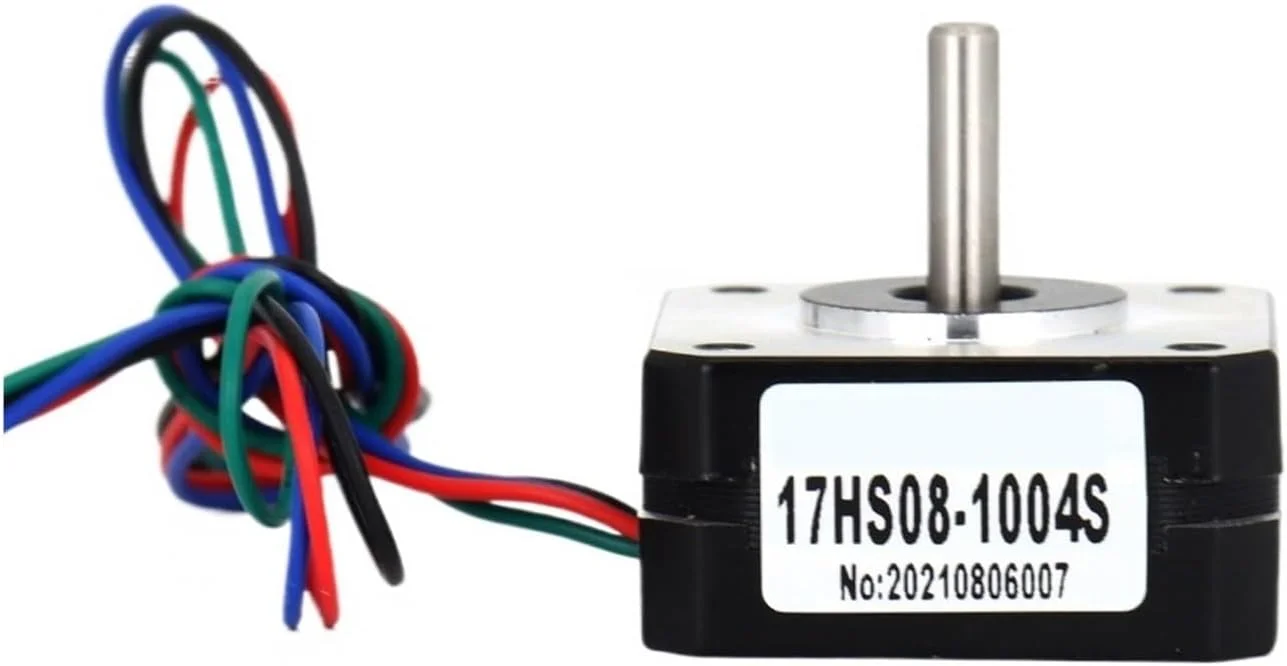 موتور پله ای DEBLAN Nema 17، موتور پله ای 20 میلی متری 16Ncm 1A Nema17، موتور 4 سیمه 17HS08-1004S برای اکسترودر، موتور پرینتر سه بعدی (اندازه: 1 عدد)
