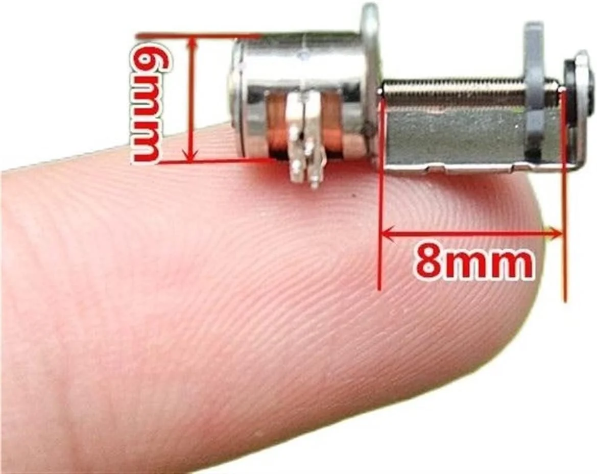 موتور پله ای تلسکوپی دو فاز 4 سیمه، موتور پله ای لغزنده کوچک، موتور پله ای میکرو اسکرو برای پرینترهای علمی DIY